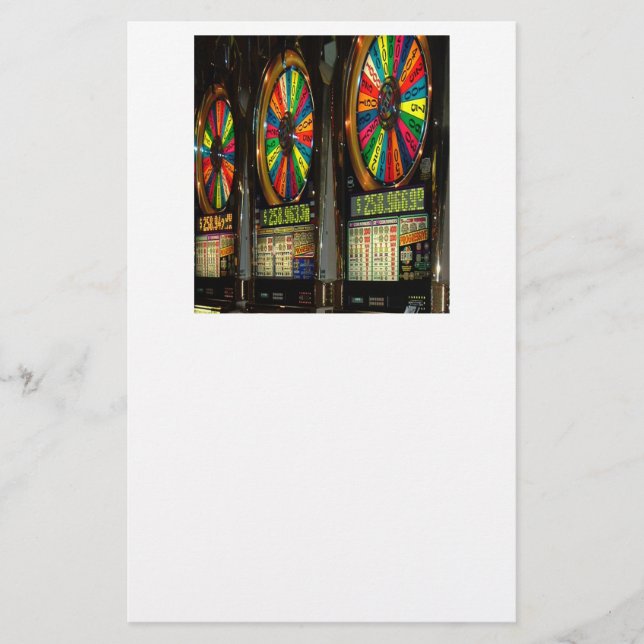 Las Vegas Slots Stationery (Front)