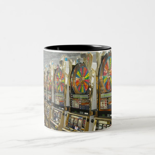 Las Vegas Slots Two-Tone Coffee Mug (Center)