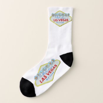 Las Vegas Socks by Rebecca_Reeder at Zazzle