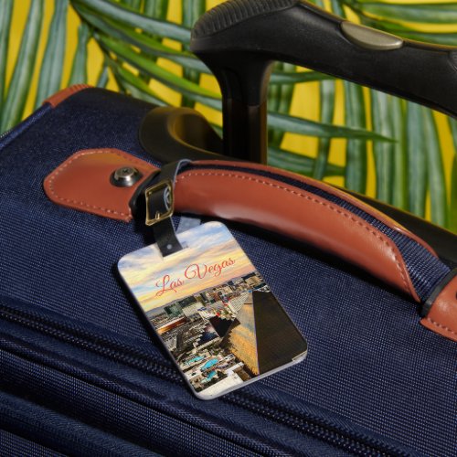 Las Vegas souvenir collectable luggage tag