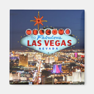 Las Vegas Souvenir Magnet