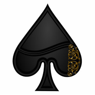 Las Vegas Spade Shape Ornament