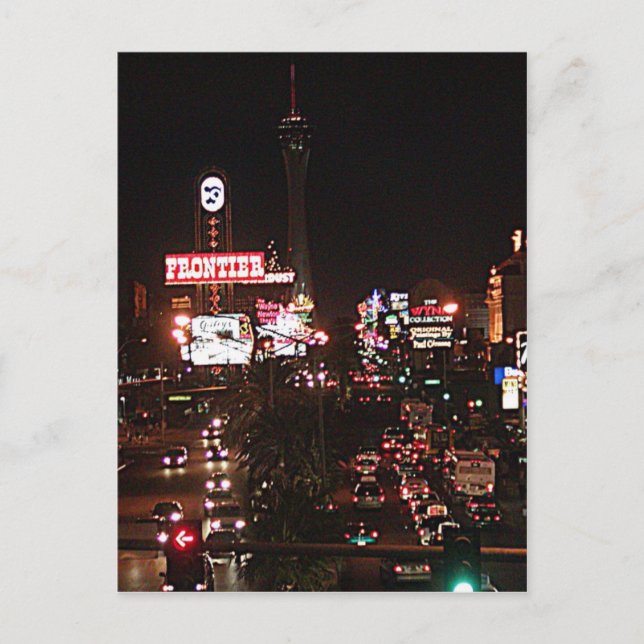 Las Vegas Strip 2003 Postcard (Front)