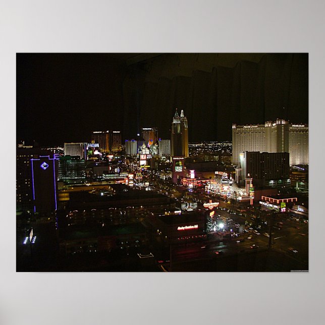 Las Vegas Strip 2003 Poster Print (Front)