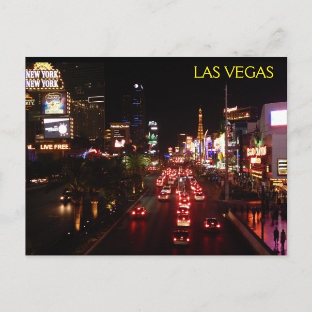 LAS VEGAS STRIP #5 POSTCARD (Front)