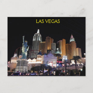 LAS VEGAS STRIP #6 POSTCARD