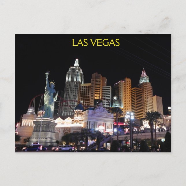 LAS VEGAS STRIP #6 POSTCARD (Front)