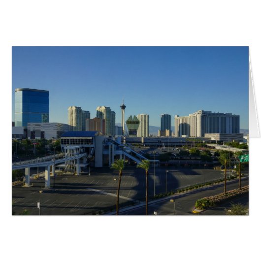 Las Vegas Strip Ahead Cards (Front Horizontal)