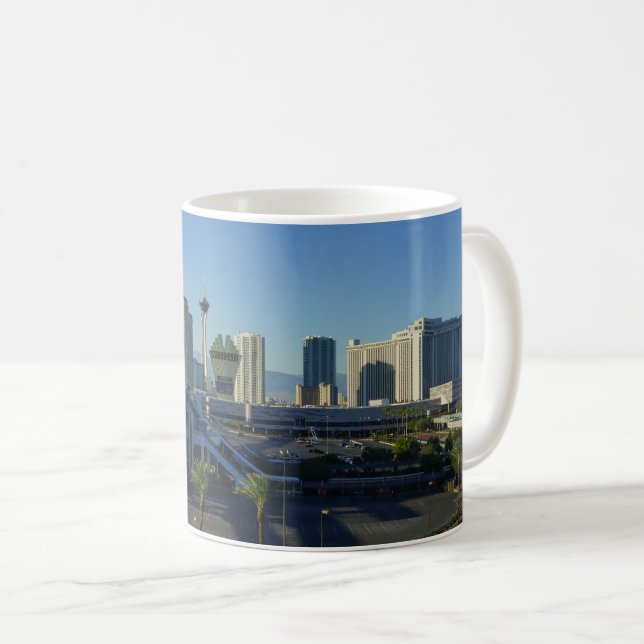 Las Vegas Strip Ahead Coffee Mug (Front Right)