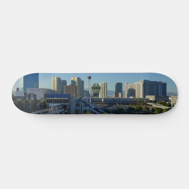 Las Vegas Strip Ahead Skateboark Skateboard Deck (Horz)