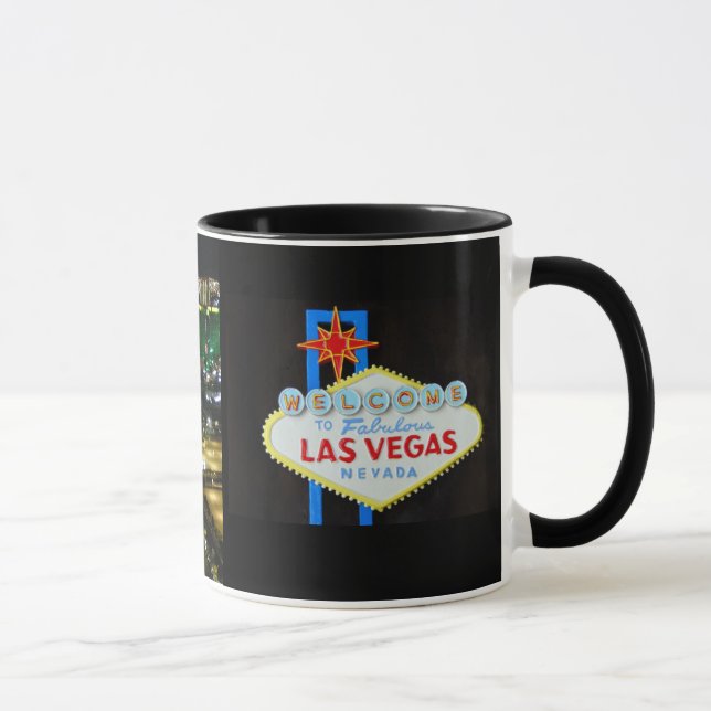 Las Vegas Strip and Sign Souvenir Mug (Right)