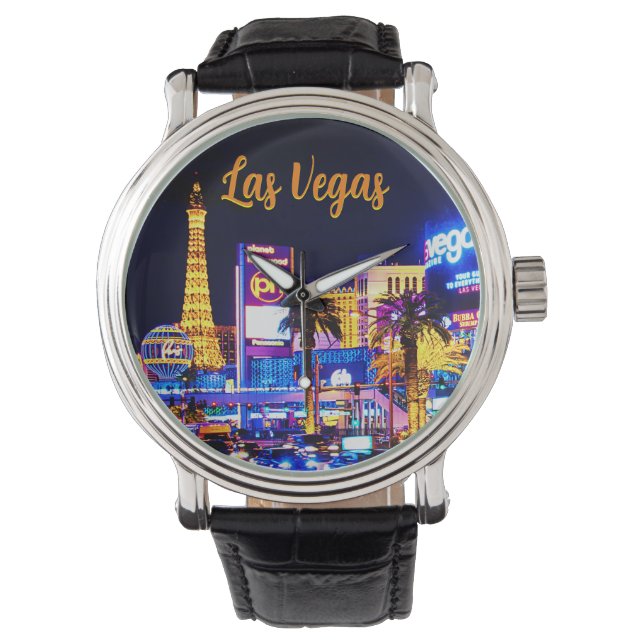 Las Vegas Strip at Night Watch (Front)