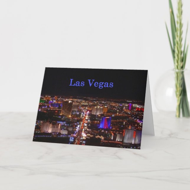 Las Vegas Strip Card (Front)