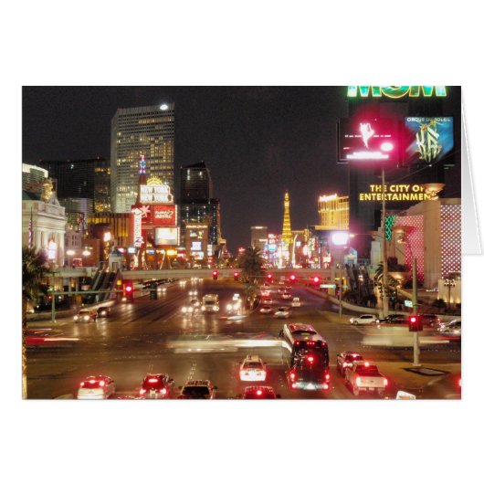 Las Vegas strip Cards (Front Horizontal)
