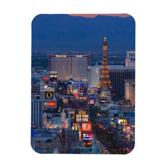 Las Vegas Strip Magnet (Vertical)