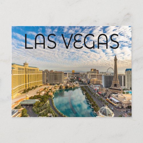 Las Vegas Strip Nevada USA United States America Postcard