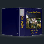 Las Vegas Strip Photo Album Binder<br><div class="desc">Las Vegas wedding or anniversary photo album.A night time view of the Las Vegas Strip highlights this photo album. Personalize it for any special occasion.</div>