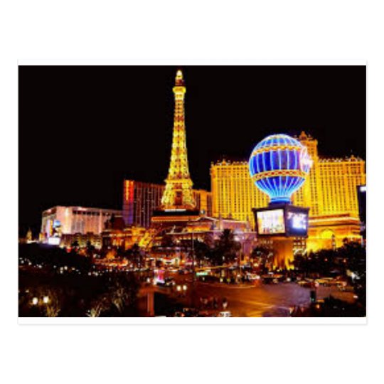 Las Vegas Strip Postcard
