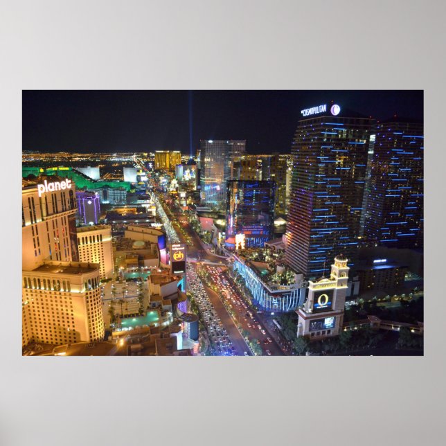 Las Vegas Strip Poster (Front)