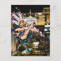 Las Vegas Strip, Showgirl, and Welcome Sign