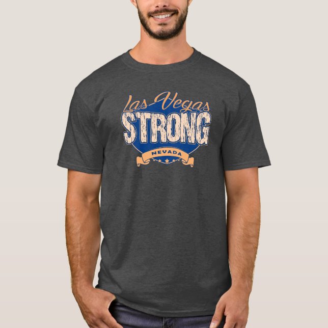 Las Vegas Strong - Pray for Nevada Love T-shirt (Front)