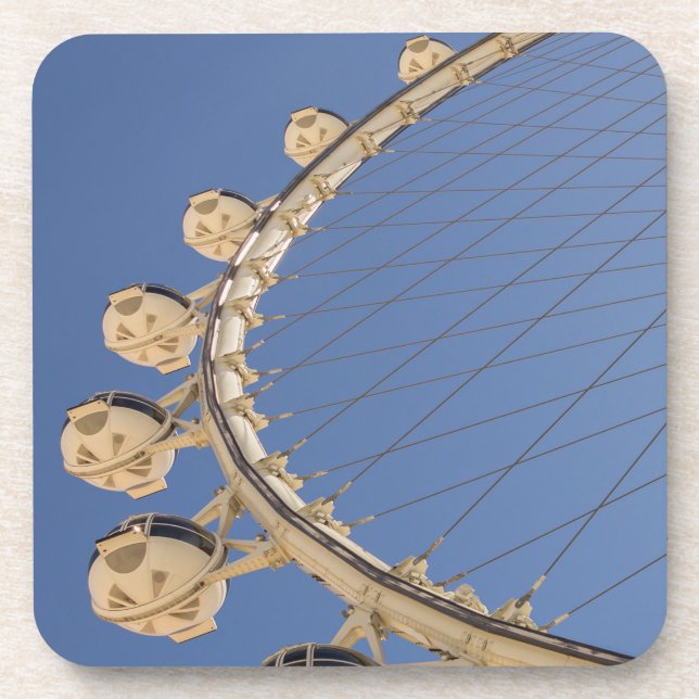  Las Vegas Style  Stone Square Beverage Coaster (Front)
