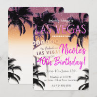Las Vegas Summer Girls Weekend Birthday Party
