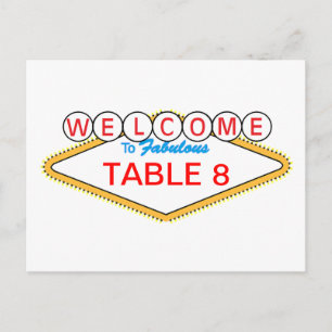 Las Vegas Table Number