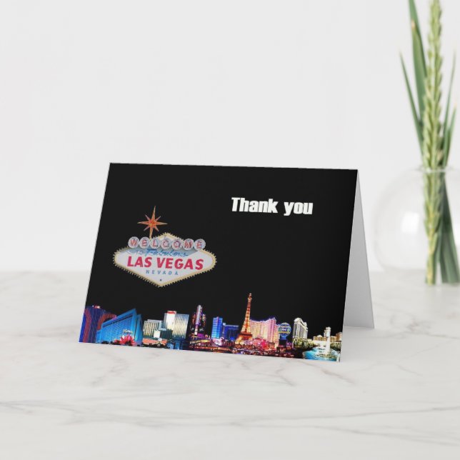 Las Vegas Thank you Card (Front)