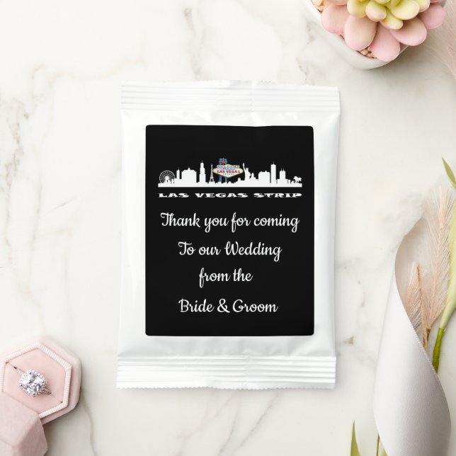 Las Vegas Thank you from Bride & Groom Drink Mix (Wedding)