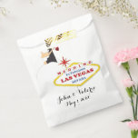 Las Vegas Thank you Wedding Favor Gift Bags<br><div class="desc">Las Vegas Thank you Wedding Favor Gift Bags
Personalize with names of Bride & Groom and wedding date</div>