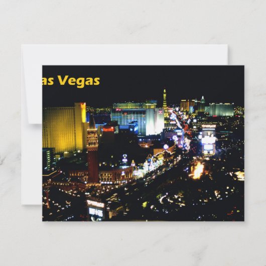 Las Vegas The Strip at night (Front)