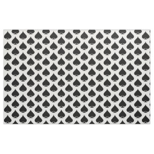 Las Vegas theme Ace of spades textile fabric
