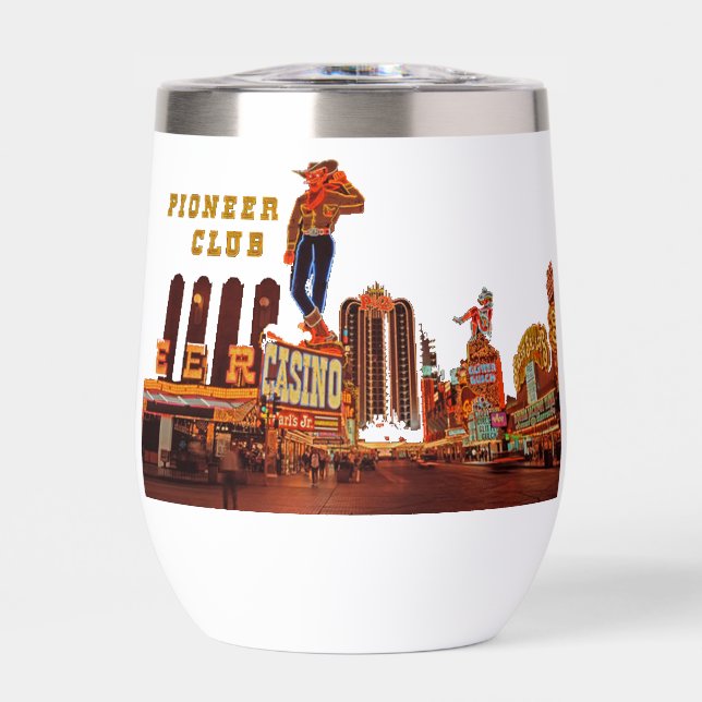 Las Vegas Thermal Wine Tumbler (Front)