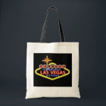 Las Vegas Tote Bag<br><div class="desc">The lights of Las Vegas light up this tote bag.</div>
