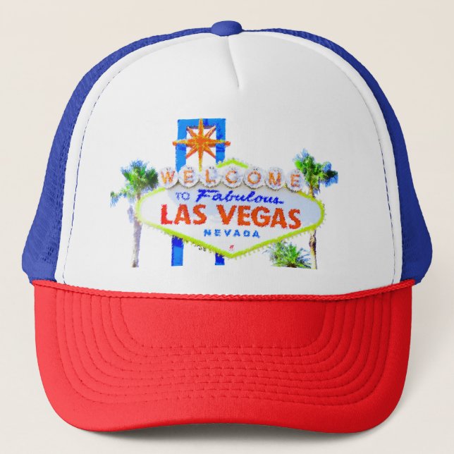 Las Vegas Trucker Hat (Front)