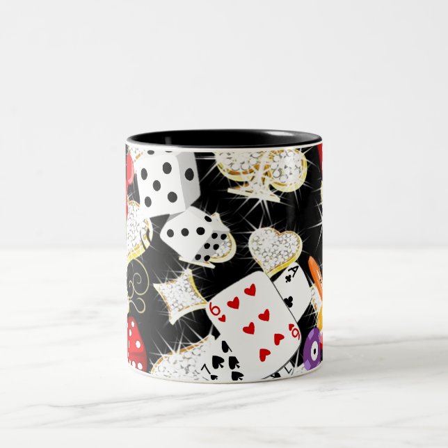 Las Vegas Two-Tone Coffee Mug (Center)