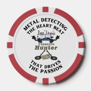 Las Vegas Urban Treasure Hunter Poker Chips