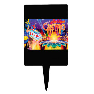 Las Vegas Vacation Cake Topper