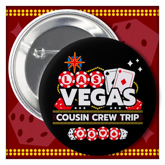 Las Vegas Vacation Cousin Crew Las Vegas Button (Creator Uploaded)