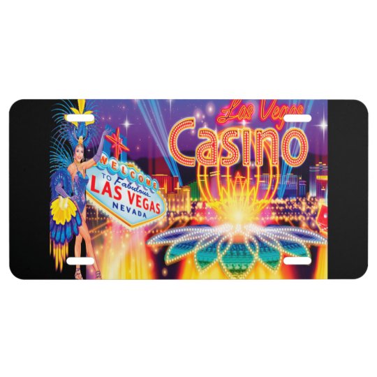Las Vegas Vacation License Plate