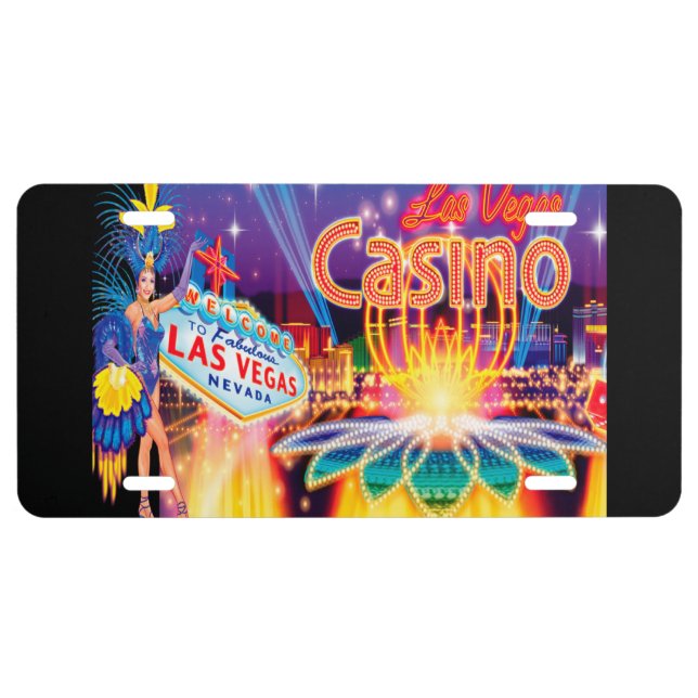 Las Vegas Vacation License Plate (Front)