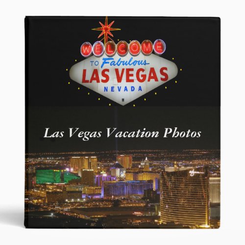 Las Vegas Vacation Photo Binder
