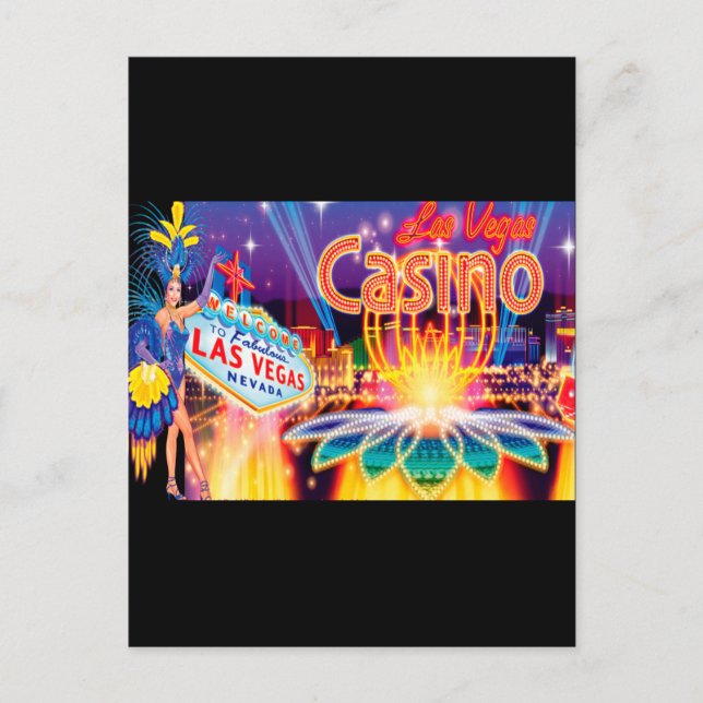 Las Vegas Vacation Postcard (Front)