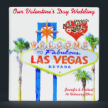 Las Vegas Valentine's Day Wedding Album 3 Ring Binder<br><div class="desc">Getting married in Las Vegas on Valentine's Day is a special occasion for couples from all over the world. Travel here for romance and fun and remember it with this personalized photo albumThe design combines the famous welcome sign on The Strip with a romantic red heart featuring casino theme art....</div>