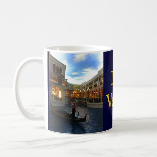 Las Vegas Venetian Canal Gondola Coffee Mug