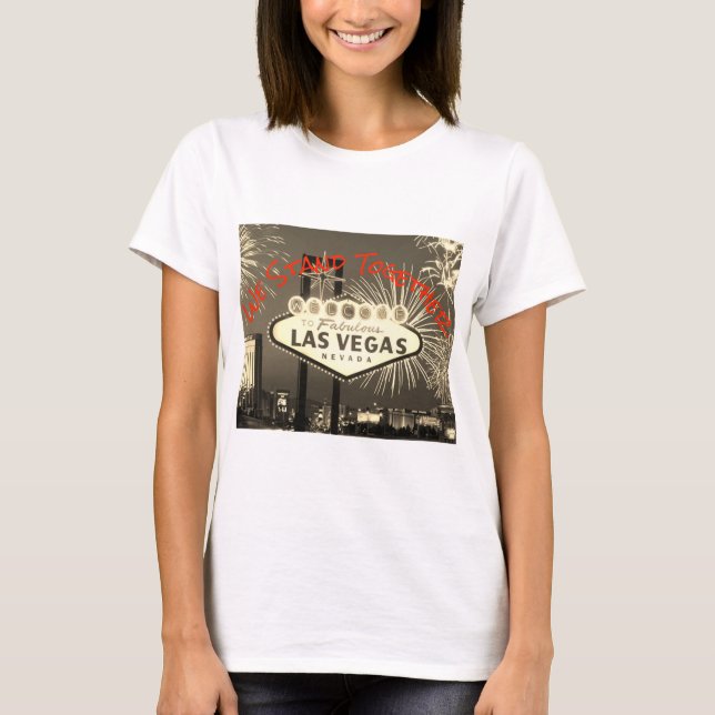 Las Vegas We Stand Together T-Shirt (Front)