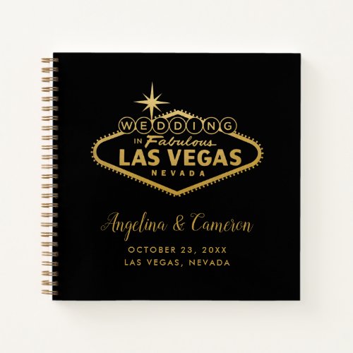 Las Vegas Wedding Advice Memory and Guest Book