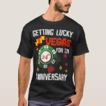 Las Vegas Wedding Anniversary Couple Matching Trip T-Shirt<br><div class="desc">Las Vegas! Spend a wedding anniversary vacation in Las Vegas Nevada. Wear this design and receive thousands of compliments. Match with your couple and create unforgettable moments in these celebrations</div>