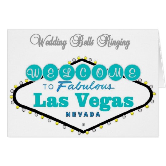 Wedding Bells Vegas las vegas wedding bells ringing announcement cards zazzle Wedding Bells Vegas las vegas wedding bells ringing announcement cards zazzle